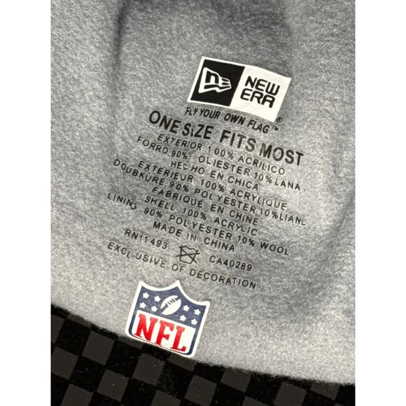 New NFL New Era San Francisco 49ers Knit Beanie with Pom, One Size Fits Most - Picture 4 of 4